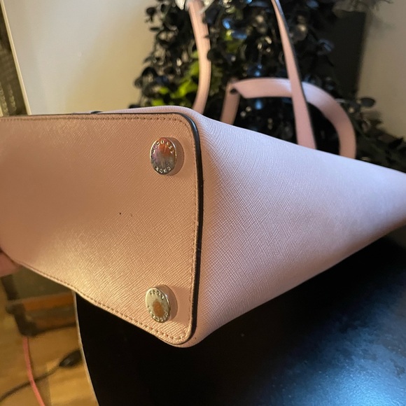 Michael Kors, large jet set leather tote, travel bag, blush, pink - Picture 7 of 9